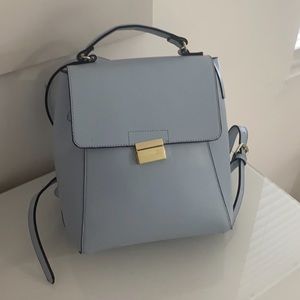Blue Zara Basic Collection Baby Bag